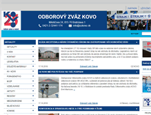 Tablet Screenshot of ozkovo.sk